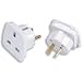 Tip.Tec: Travel Adaptor Set 2pcs (3pin to 2pin), Multinational UK to USA Europe Australia: suitable for visitors from UK/Ireland to USA, Americas, Asia, Australia, European countries(Albania Algeria Angola Argenita Austria Azores Bangladesh Belgium Bolivia Bosnia Brazil Bulgaria Burkina Faso Burundi Cameroon Canary Islands Cape Verde Channel Islands Chile China Comoros Congo Croatia Cyprus Denmark Djibouti Egypt Eritrea Finland France Gabon Germany Gibraltar Greece Greenland Guadeloupe Guinea Hungary Iceland India Indonesia Iran Iraq Isle of M an Israel Italy Kazakhstan Korean Kuwait Laos Lebanon Lithuania Luxembourg Macedonia Madagascar Madeira Mali Martinique Mauritania Mauritius Monaco Morocco Mozamique Nepal Netherlands Niger Norway Pakistan Paraguay Peru Philippines Poland Portugal Romania Russian Rwanda Senegal Somalia Spain Sudan Suriname Sweden Syria Thailand Togo Tunsia Turkey Uruguay Vietnam Yugoslavia(former) Zambia)