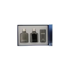 USHER by Usher Set-edt Spray 3.4 Oz & Aftershave Tonic Spray 3.4 Oz & Deodorant Stick 2.6 Oz