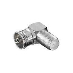 Adapter:F-Kupplung>Koaxial Kupplung, 90� Winkel