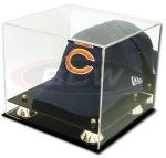 BCW Deluxe Acrylic Baseball Cap / Hat Display - With Mirror - Sports Memorabilia Display Case - Collecting Supplies