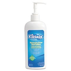 ** KLEENEX Moisturizing Instant Hand Sanitizer, 8oz-Pump Bottle, White, 12/Carton **
** KLEENEX Moisturizing Instant Hand Sanitizer, 8oz-Pump Bottle, White, 12/Carton **