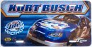 #2 KURT BUSCH METAL LICENSE PLATE CAR