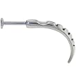 14 Gauge Small CARVED HOOK SPIKE Labret