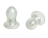 Clear Colored Replacement Earbud for Two-Way Radio Coil Tube Audio