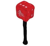 Evergolf Red Plush Dice - Las Vegas Sign Golf Head Cover