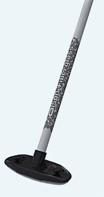 Olson Broomstick Fibreglass Curling Broom w/Lime Pad