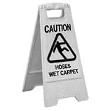 Caution: Hoses and Wet Carpet