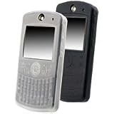 PREMIUM SILICONE SOFT RUBBER CASE COVER (2-PACK BLACK and WHITE) for MOTOROLA Q9 / Q9H - RETAIL PACKAGING