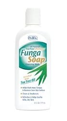 PediFix FungaSoapLiquid with Tea Tree oil, 6 oz.