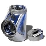 Selkirk Metalbestos 6T-IT Insulated Tee with Plug Stainless Thumbnail Image