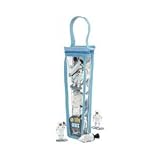 Space Exploration Tube 11 piece playset: Assortment of Astronaut Figures and Vehicles