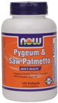 Pygeum & Saw Palmetto by NOW Foods - (120 Softgels)