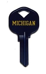 University of Michigan Kwikset KW1 House Key