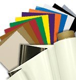 5 Colored Vinyl Magnet Sheets 8.5 x 11 for Magnetic Crafts