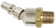 Acme Automotive ACMA918N4BS Ball Swivel Air Hose Plug- .25"x .25"Male threads- ARO interchange-"A"style
