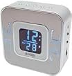 JENSEN JCR-266 Wall-Mountable AM/FM Dual Alarm Clock Radio