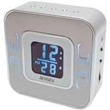 Click here to buy JENSEN JCR-266 Wall-Mountable AM FM Dual Alarm Clock Radio by Spectra.
