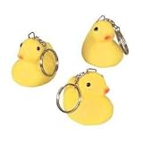 Rubber Duck Key Chain  1 Dozen 