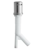 KOHLER K-9111-VS Air Gap Cover with Collar, Vibrant Stainless