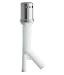 KOHLER Air Gap Cover with Collar, Vibrant Stainless #9111-VS
