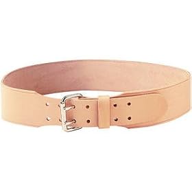 Medium Work Belt Medium 35-40 Leather by Custom Leather Craft