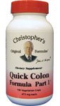 Christopher's - Cleanse Quick Colon - 90 vegicaps