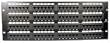 Cables Unlimited 96 Port Cat6 Patch Panel Black