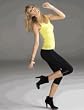 LnA Crop Zipper Leggings