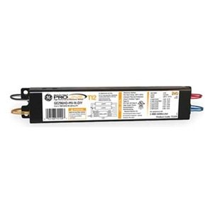  Ballast, Electronic, T12 HO, Rapid Strt, 2L 