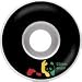 Enjoi Rasta Panda Skateboard Wheels - Set of 4 - 54 mm