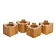 Richards Homewares Inc. 6080-4 HNY- Bed Risers S- 4