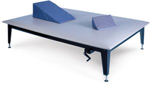 Crank Hydraulic Mat Platform, color black, Length, Width, Height:4“ 6“ 20/30“ , M