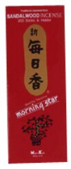 Incense, Morning Star Sandalwood (200 Sticks)