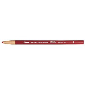Sharpie Peel-Off China Markers, 12 Crimson Red Markers (2062)