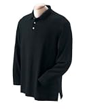 Devon & Jones Men's Pima Pique Long-Sleeve Polo D110