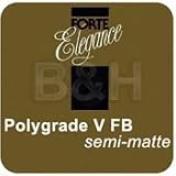 Polygrade V FB DW 8x10/100 Semi-Matte, 1075555SM1, B&W VC Fiber Based Enlarging Paper