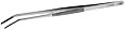 Aven Blunt Serrated General Purpose Tweezer, Stainless Steel