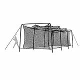 Cimarron 48' x 12' x 11' Junior Batting Net & Frame (for use with Baseball / Softball Batting Cage)