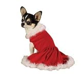 Mrs Clause Holiday Pet Dress **Medium**