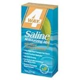 4-Way Saline Moisturizing Mist with Natural Eucalyptol and Menthol - 1 Oz