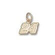 Jeff Gordon Charm/Pendant -Choose from 14K/10K, Stainless Steel or Gold Plated