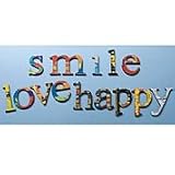 Recycled Tin Word-LAUGH