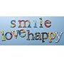 Recycled Tin Word-LAUGH