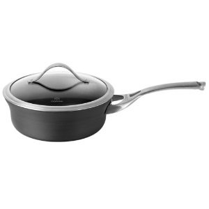 Calphalon JR8782-2P Contemporary Nonstick 2-1/2-Quart Shallow Saucepan with Lid
