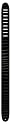 Perri's Leathers Fancy Leather Black Strip