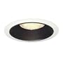 Juno 6" Line Voltage Blanc Black Baffle Recessed Light Trim
