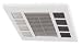 Dayton 2YU43 Heater, Ceiling, Recess Mount, 5/3.8/2.5kW