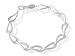 Fossil Silver Long Loop Bracelet