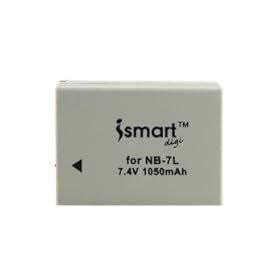iSmart NB-7L 7.4V 1050mAH Rechargeable Lithium Battery for Canon Digital Video Camera (Silver) + Worldwide free shiping