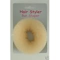 Medium Size Blonde Bun Shaper/ Bun Ring / Bun Maker/ Donut - Approx. 80 mm